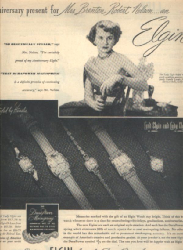 Elgin Ad 1949