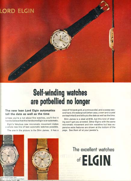 Elgin Ad 1966 - Vintage Ads and Stuff