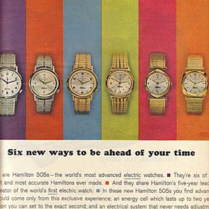 Hamilton Ad 1963