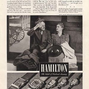 Hamilton Ad April 1941