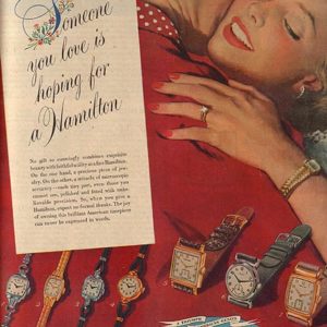 Hamilton Ad April 1950