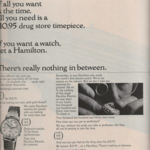 Hamilton Ad October 1964