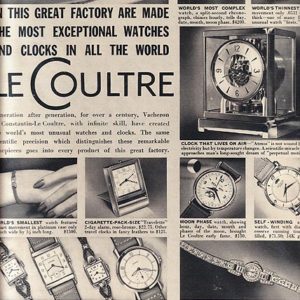 Le Coultre Ad 1952