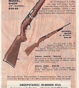 Mossberg Ad 1962