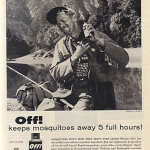 Off Insect Repellent Ad 1962