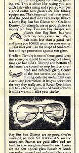 Ray-Ban Ad 1952