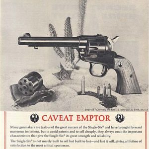 Ruger Ad 1962