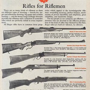 Ruger Ad 1980