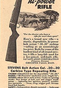 Savage Ad 1947