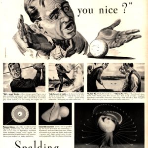 Spalding Ad 1940