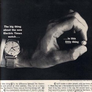 Timex Ad 1962