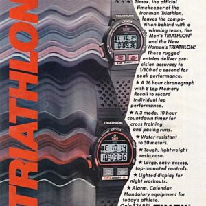 Timex Ad 1986