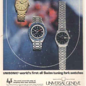 Universal Geneve Ad 1969