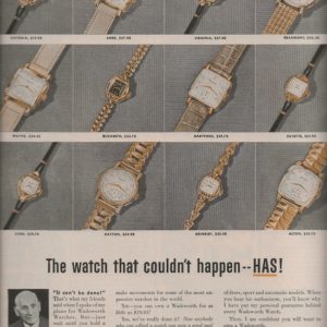 Wadsworth Ad October 1952