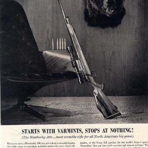 Weatherby Ad 1962