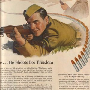 Western Ammunition Ad 1944