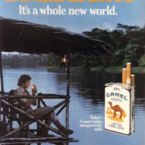 Camel Cigarettes Ad 1985