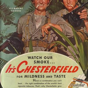 Chesterfield Ad 1943