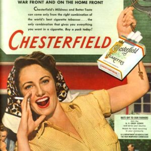 Chesterfield Ad June 1943