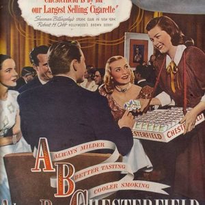 Chesterfield Ad May 1947