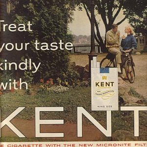Kent Cigarette Ad 1963