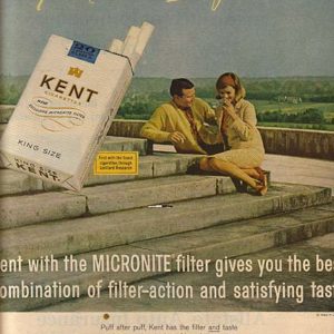 Kent Cigarette Ad 1964