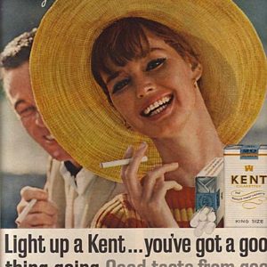 Kent Cigarette Ad 1965