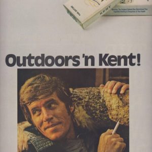 Kent Cigarette Ad 1972