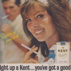 Kent Cigarette Ad August 1965