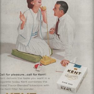 Kent Cigarette Ad February 1965