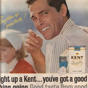 Kent Cigarette Ad July 1965