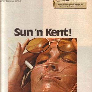 Kent Cigarette Ad July 1971