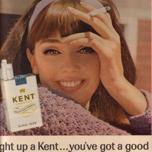 Kent Cigarette Ad November 1965