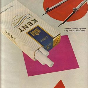 Kent Cigarette Ad October 1972