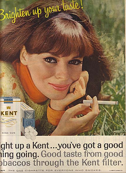 Kent Cigarette Ad September 1965 – Vintage Ads and Stuff