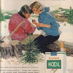 Kool Cigarette Ad 1959