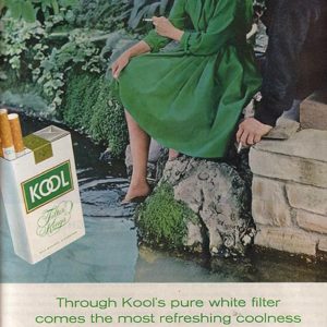 Kool Cigarette Ad 1964