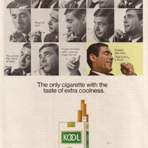 Kool Cigarette Ad 1968