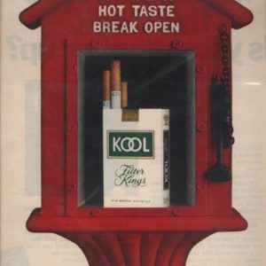 Kool Cigarette Ad 1970