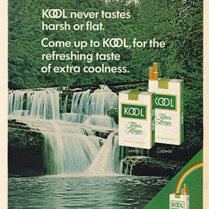 Kool Cigarette Ad 1974