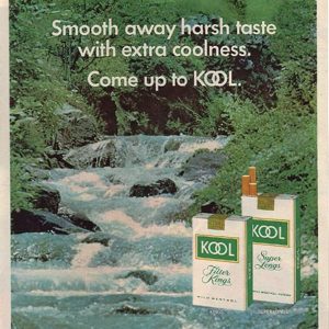 Kool Cigarette Ad 1977