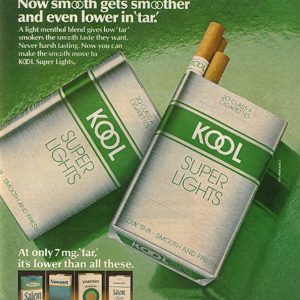 Kool Cigarette Ad 1979