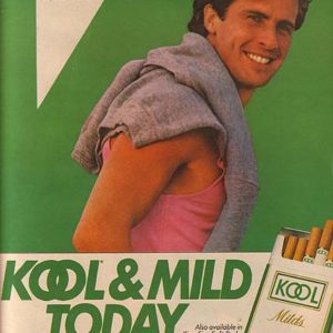 Kool Cigarette Ad 1987