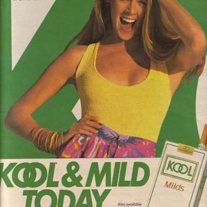 Kool Cigarette Ad 1989