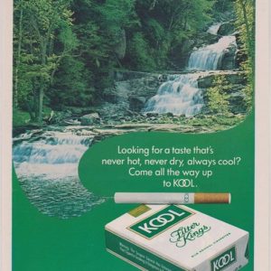 Kool Cigarette Ad August 1972