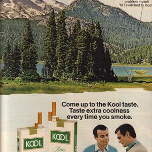 Kool Cigarette Ad December 1967