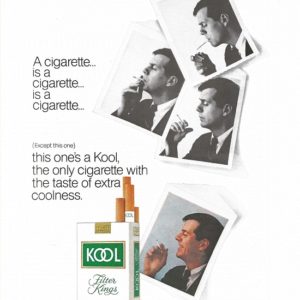 Kool Cigarette Ad July 1968