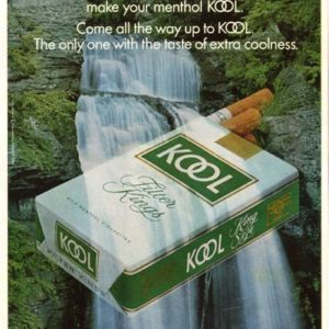 Kool Cigarette Ad July 1972