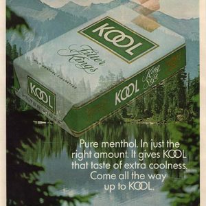 Kool Cigarette Ad May 1972