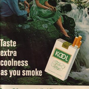 Kool Cigarette Ad November 1965